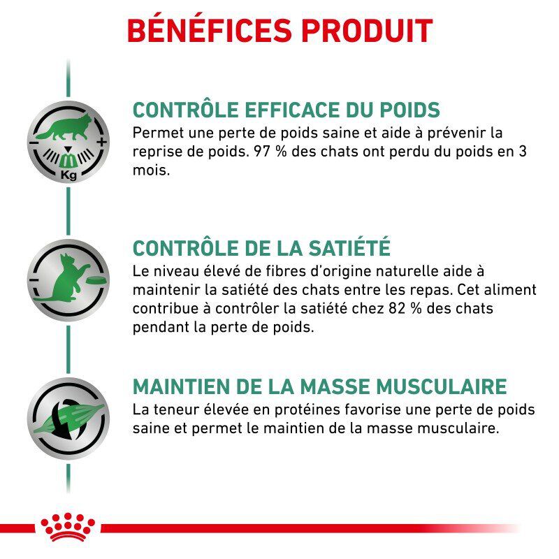 Royal Canin - Croquettes Veterinary Diet Satiety Weight Management pour Chat - 3,5Kg Image num&eacute;ro 5