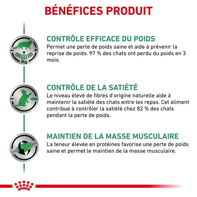 Royal Canin - Croquettes Veterinary Diet Satiety Weight Management pour Chat - 3,5Kg Image numéro 5 Royal Canin - Croquettes Veterinary Diet Satiety Weight Management pour Chat - 3,5Kg Image numéro 5