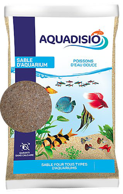 Sables et graviers aquarium