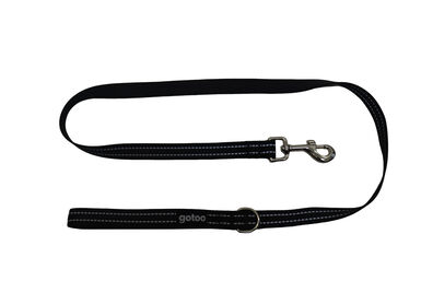 Gotoo - Laisse Premium Essentials Noire pour Chien