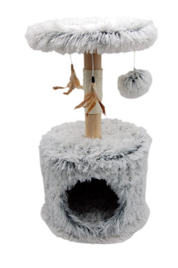 Wouapy - Arbre a chat moelleux kitty rond - ICE