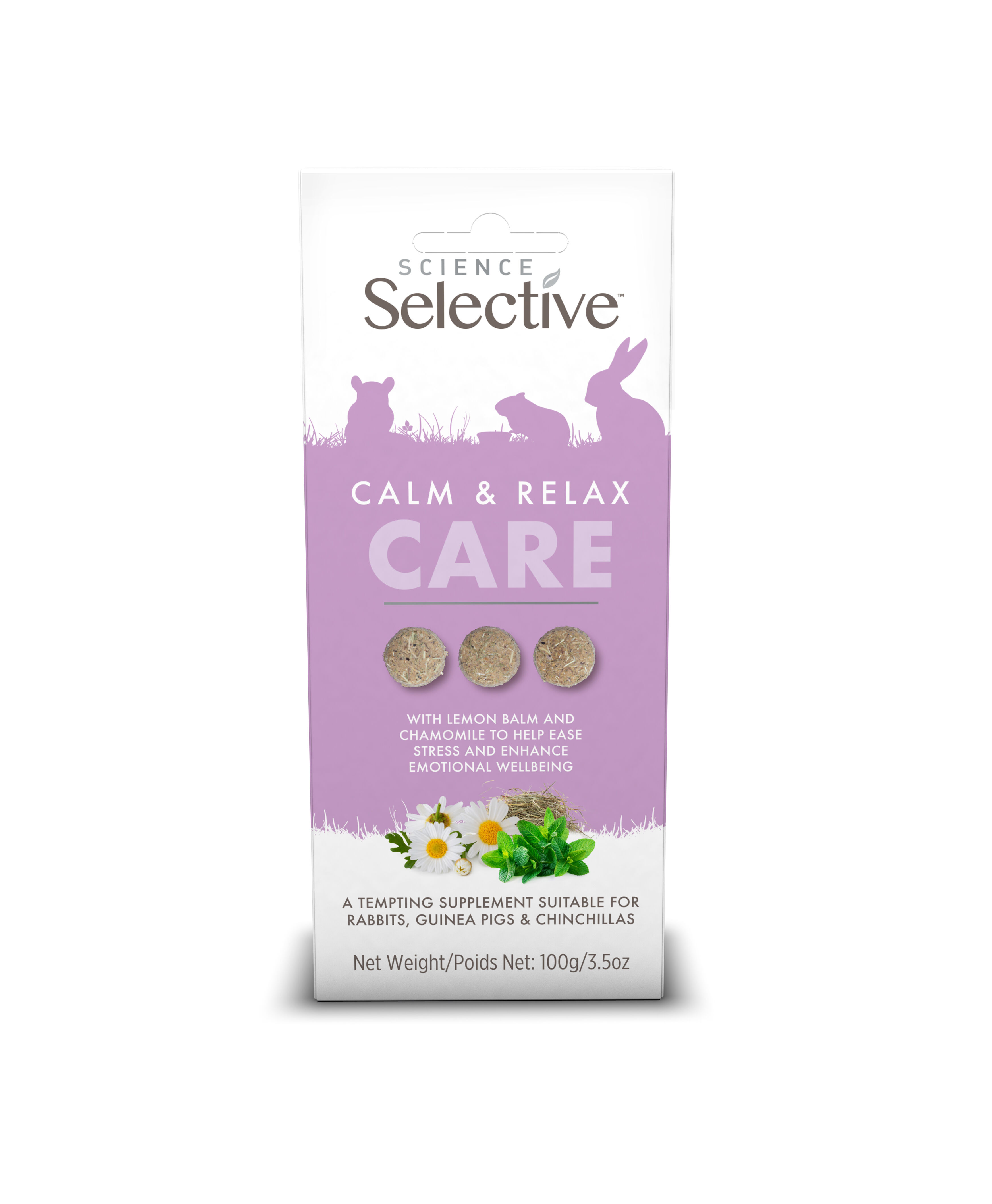 Science Selective - Friandises Calm & Relax Care pour Rongeurs - 100g Image num&eacute;ro 3