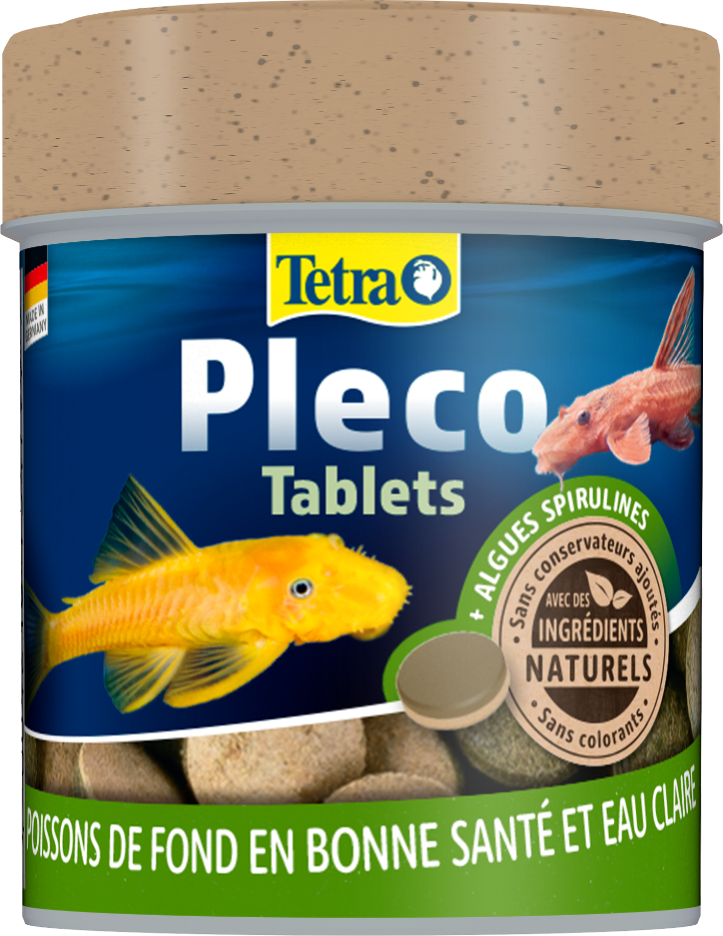 Tetra - Aliment Complet Pleco Tablets pour Poissons de Fond - 66ml Image num&eacute;ro 1