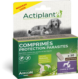 Essentiel - Comprimés Protection Parasites pour Chien et Chat - x30
