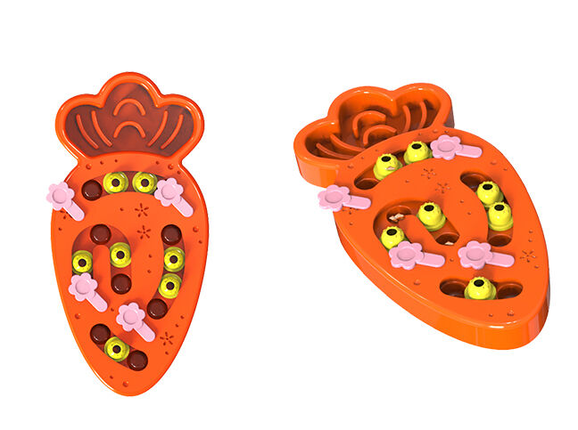 Tootoy! - Jouet Carotte Puzzle Interactif &agrave; Friandises pour Chats Image num&eacute;ro 2