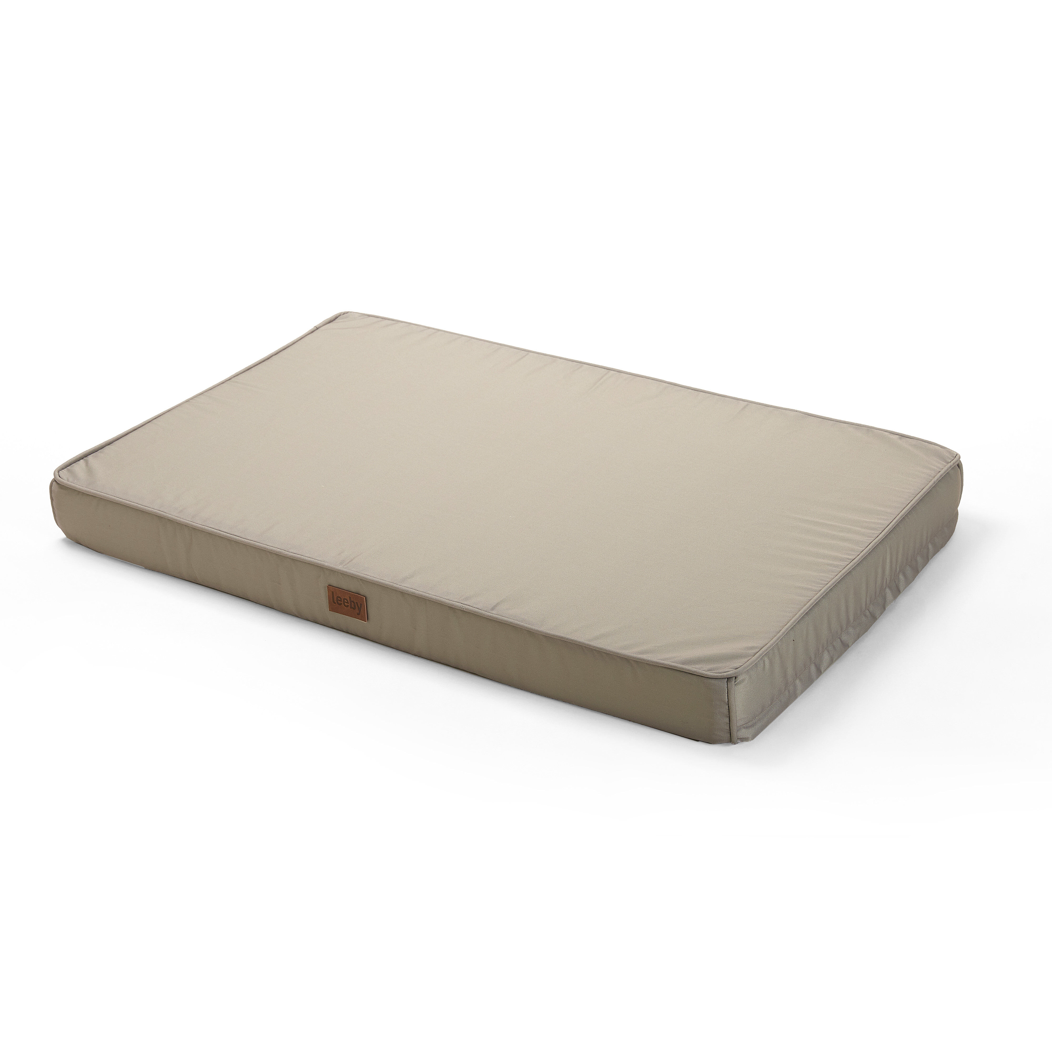 Leeby - Matelas Premium couleur Taupe pour Chien - L Image num&eacute;ro 2
