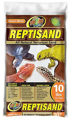Zoomed - Sable Reptisand Désert Blanc pour Reptiles - 4,5Kg