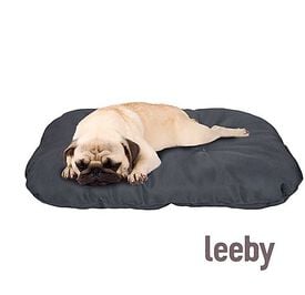 Leeby - Coussin Noir Multi usage pour Chiens