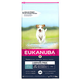 Eukanuba - Croquettes Chien Adulte Sans Céréales Petites et Moyennes Races Riche en Poissons