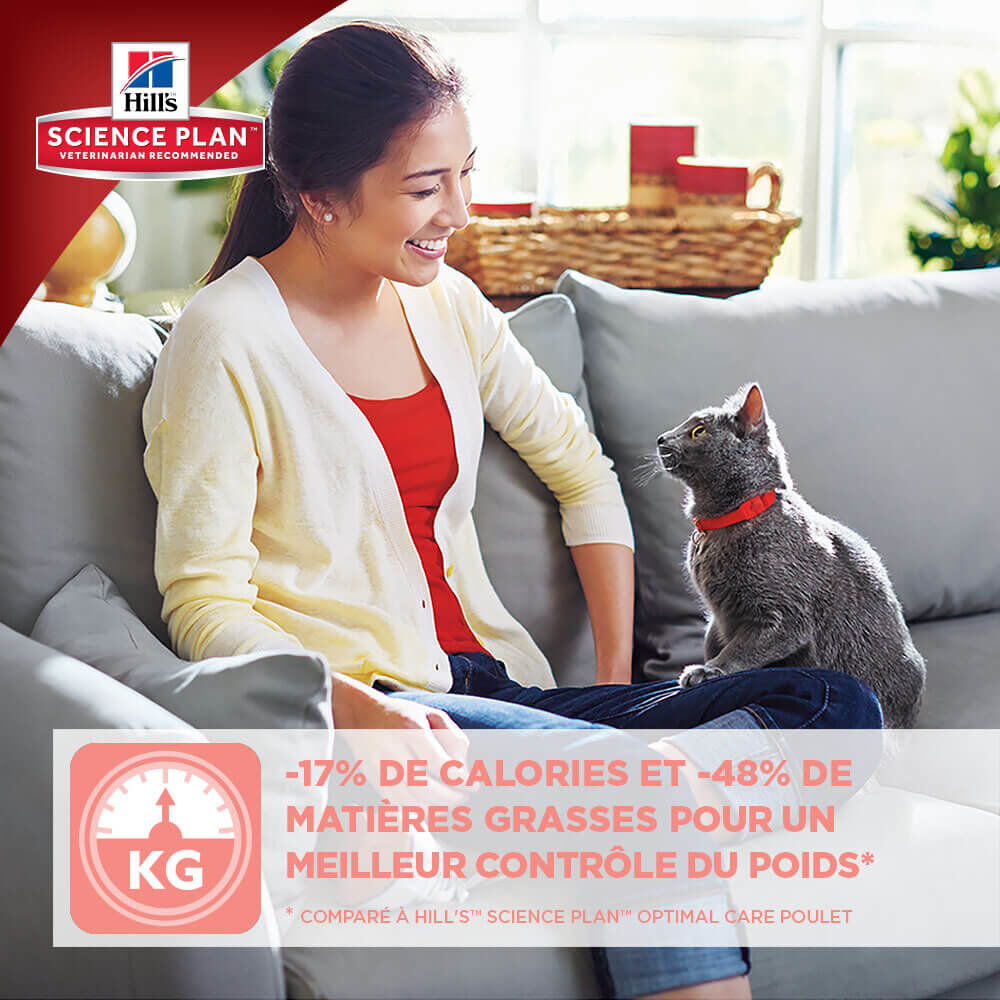 Hill's Science Plan - Croquettes Light Adult Poulet pour Chat - 5Kg Image num&eacute;ro 4