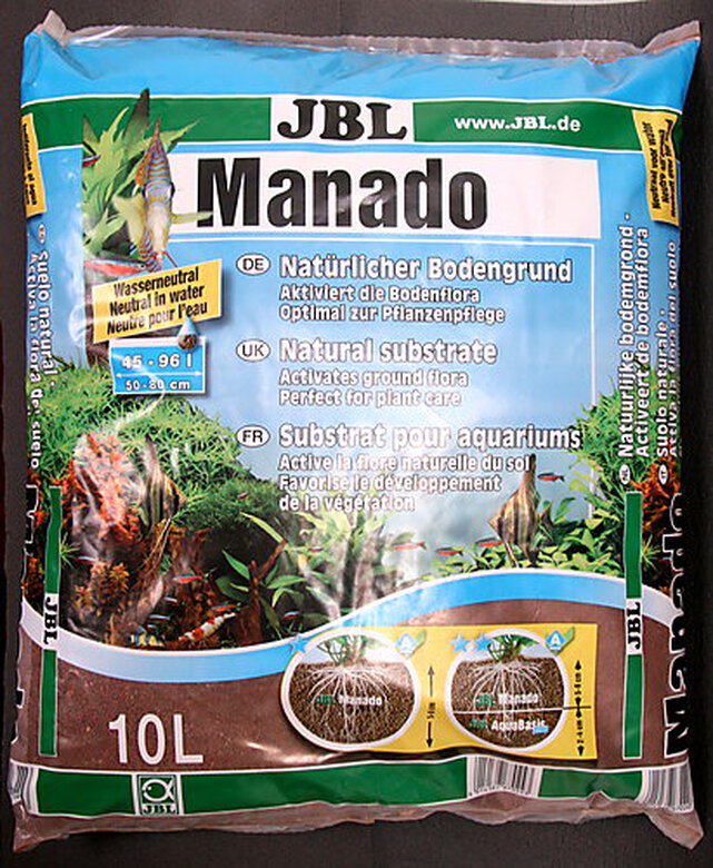 JBL - Substrat Sol Naturel Manado pour Aquarium - 10L image number null