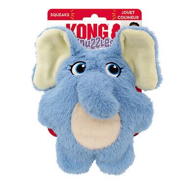 KONG - Jouet Eléphant Snuzzles Kiddos pour Chiens - S
