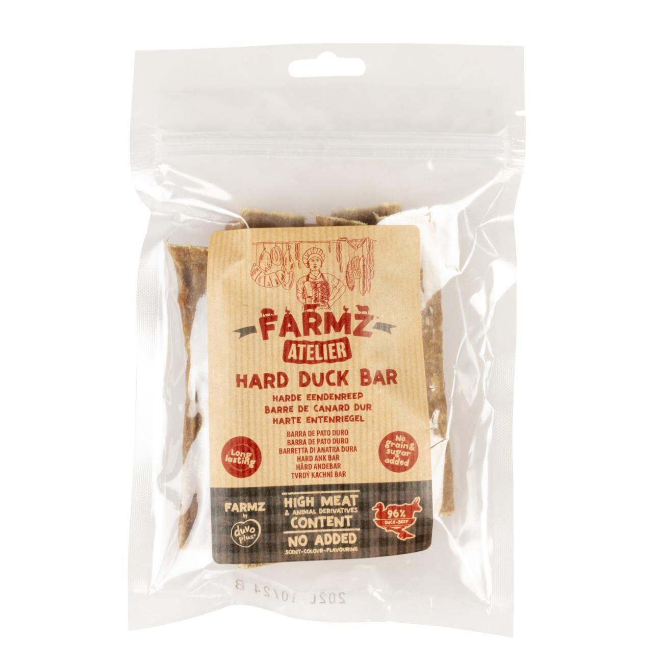 Duvoplus - Farmz Atelier Barre de canard dur - S (11cm, 5pcs, 100g) Image num&eacute;ro 1