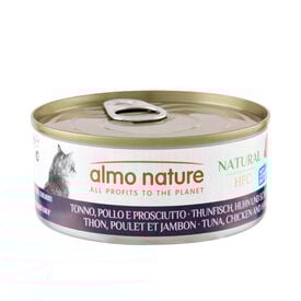 Almo Nature - P&acirc;t&eacute;e Hfc Natural Thon, Poulet Et Jambon - 150g