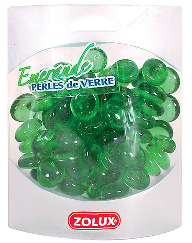 Zolux - Perles de Verre Emeraude - 400g image number null