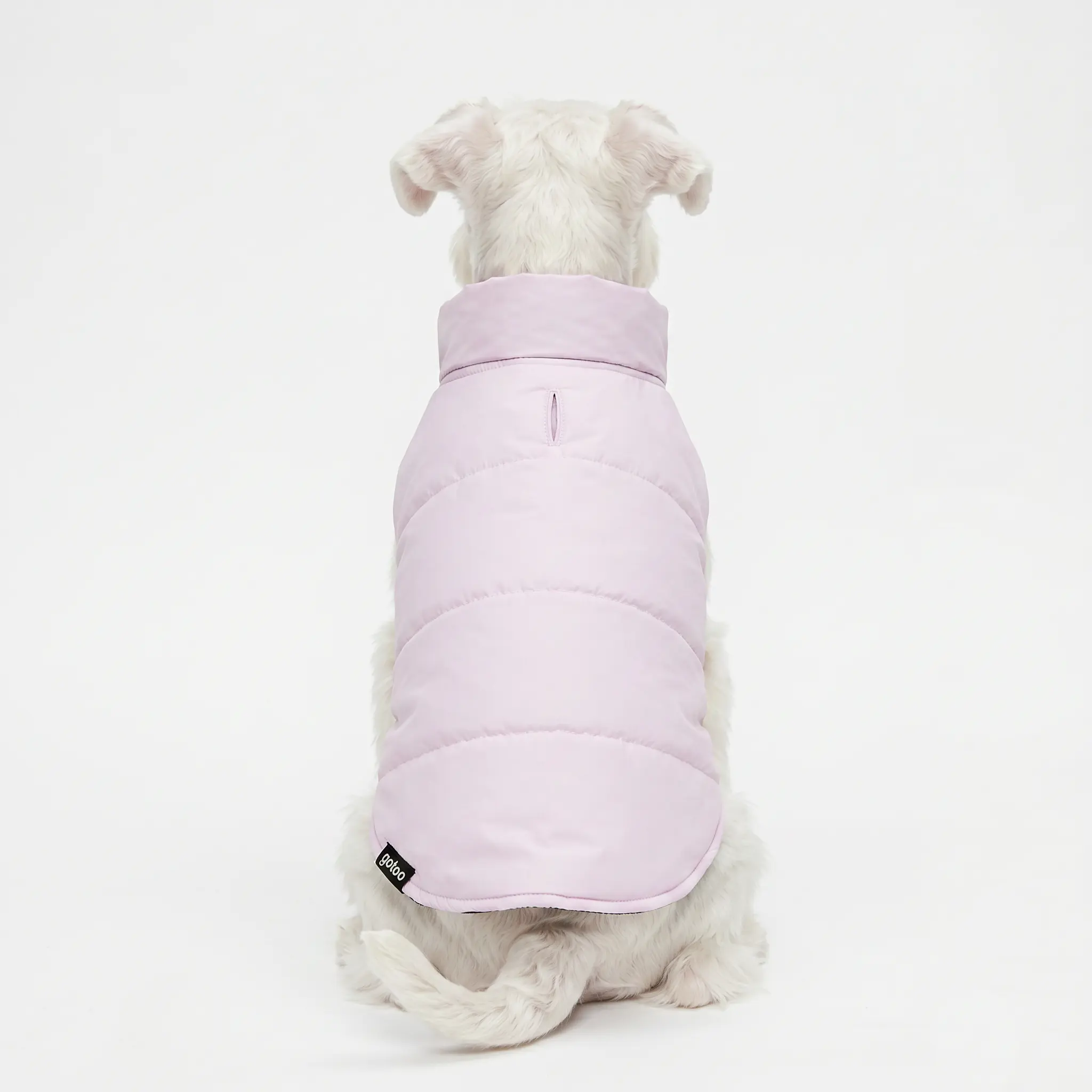 Gotoo - Manteau Chaud Imp&eacute;rm&eacute;able Lilas pour Chiens - 45cm Image num&eacute;ro 3
