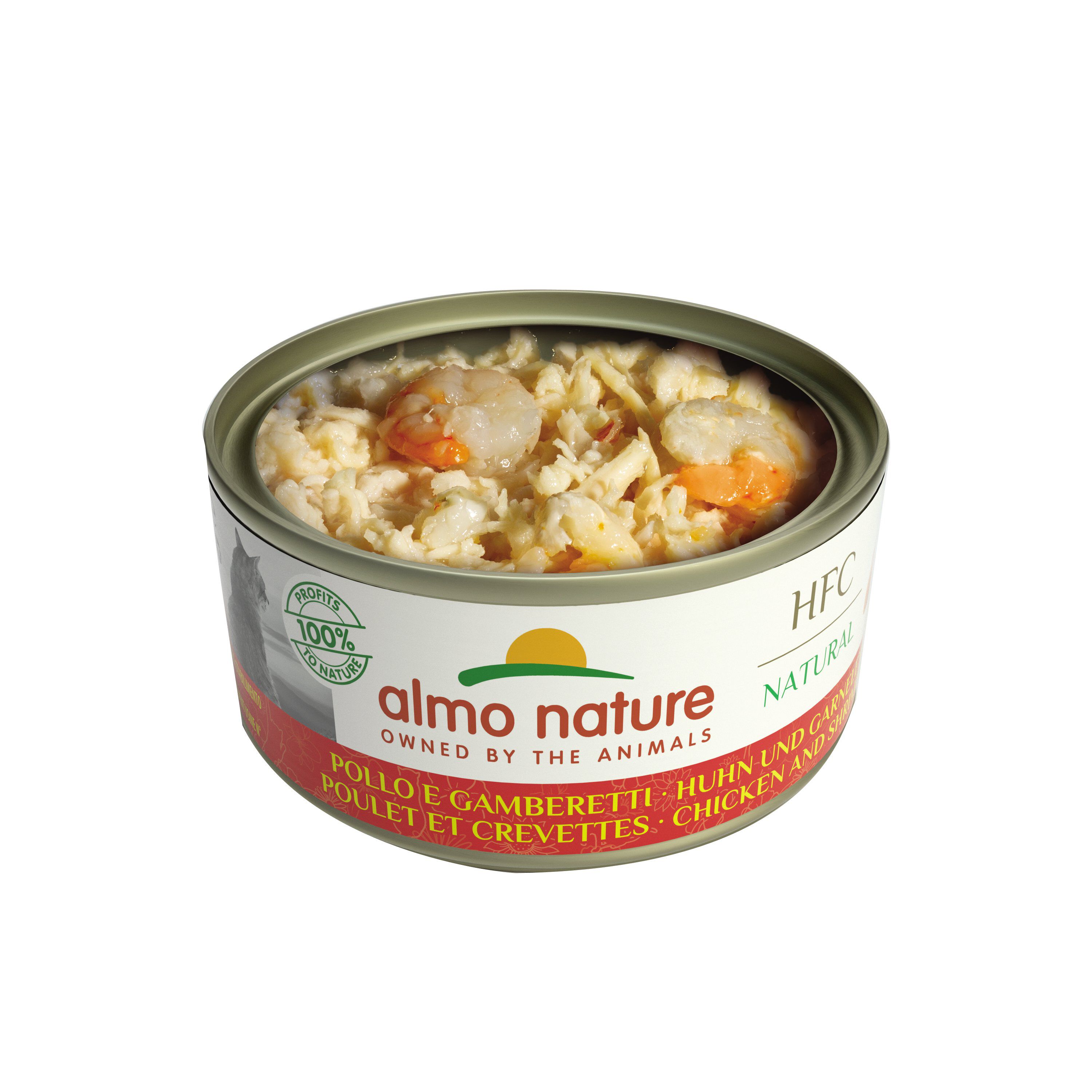 Almo Nature - P&acirc;t&eacute;e Hfc Natural Poulet Et Crevettes - 150g Image num&eacute;ro 2