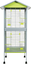 Voliere rouliette duplex Mm Grise Indicateur image numéro 2