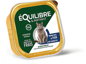 Équilibre & Instinct - Pâtée au Thon pour Chats Stérilisés - 85g