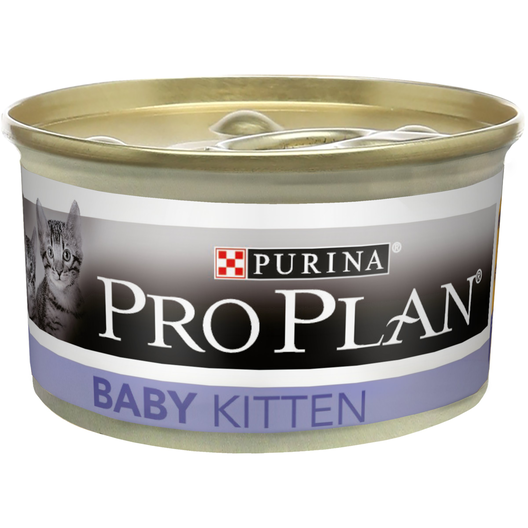 Pro Plan - Pâtée en Mousse Baby Kitten au Poulet pour Chaton - 85g image number null