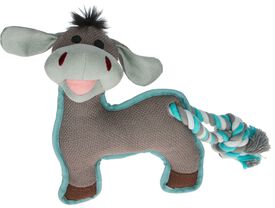 Kerbl - Jouet Âne Ferdi coton/polyester pour chiens - 28cm