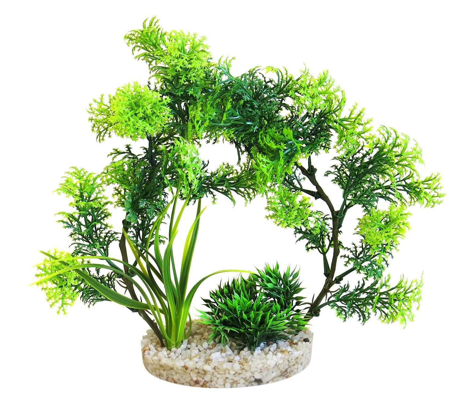 Sydeco - D&eacute;coration pour Aquarium Arche Plante - 21cm Image num&eacute;ro 1