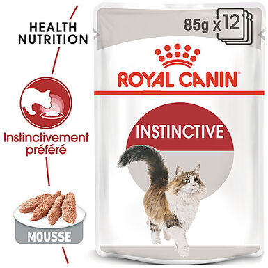 Royal Canin - Sachets Instinctive en Mousse pour Chats - 12x85g