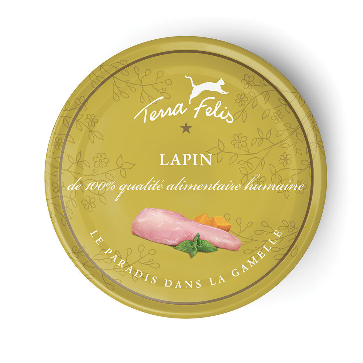 Terra Felis - Aliment Naturel au Lapin pour Chats - 80g Image num&eacute;ro 2