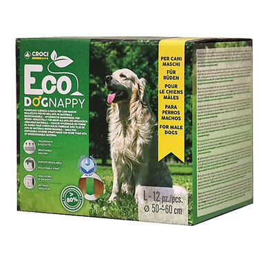 Croci - Couche Hygiénique Eco DOGNAPPY pour Chien Mâles