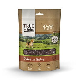 True Origins Pure - Bouchées à la Dinde pour Chiens - 150g
