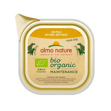 Almo Nature - Pâtée Bio Organic Poulet - 100g