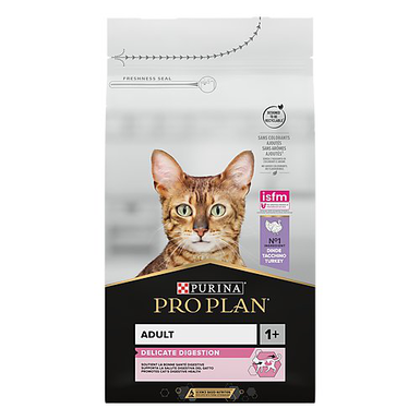 Pro Plan - Croquettes Delicate à la Dinde pour Chat