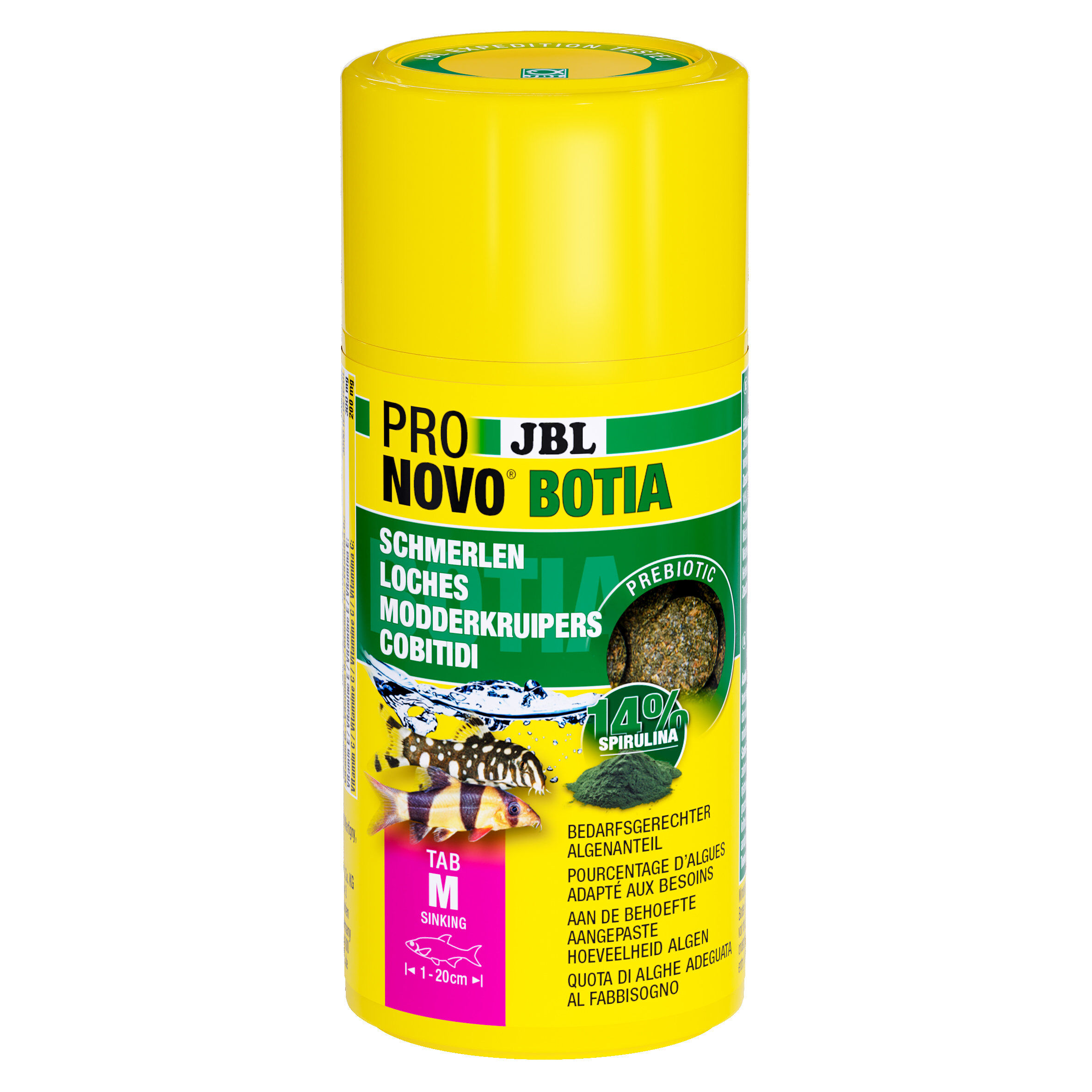 JBL - Comprim&eacute;s Alimentaire Pronovo BOTIA pour Poissons Tropicaux - 100ml Image num&eacute;ro 1