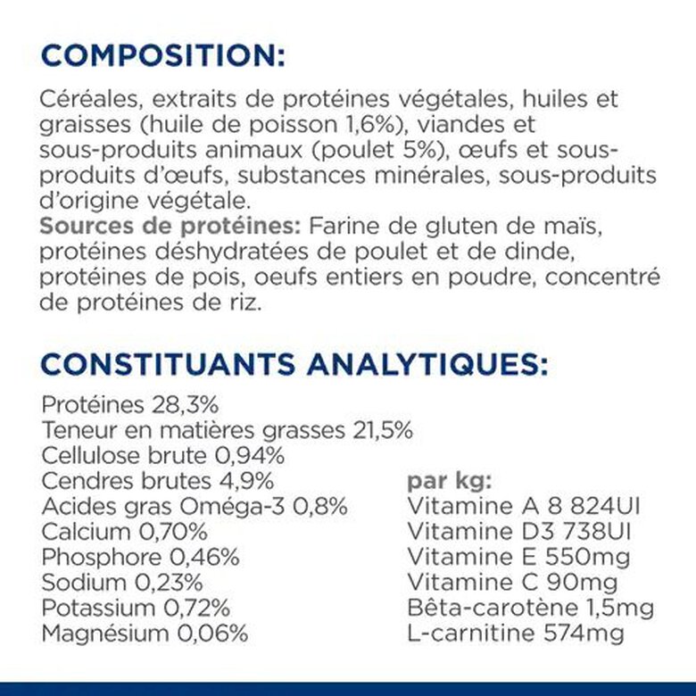 Hill's - Croquettes Prescription Diet K/D Kidney au Poulet pour Chat - 1,5Kg image number null