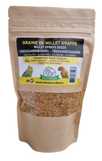 Octave Bauchant - Graines de Millet Jaune et Rouge Oiseaux - 260g Image num&eacute;ro 1
