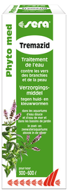 Sera - Traitement d'Eau Phyto Med Tremazid pour Aquarium d'Eau Douce et d'Eau de Mer - 30ml