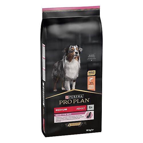 Pro Plan - Croquettes Medium Sensitive Skin Saumon pour Chien - 14Kg Image num&eacute;ro 3