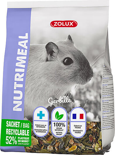 Zolux - Aliment Composé Nutrimeal pour Gerbille - 600g image number null