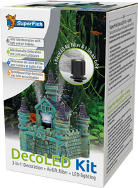 Superfish - Deco Cachette Deco Led Kit Ch&acirc;teau - x1