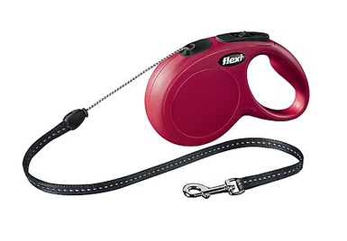 Flexi - Laisse Classic avec Cordon Rouge pour Chien