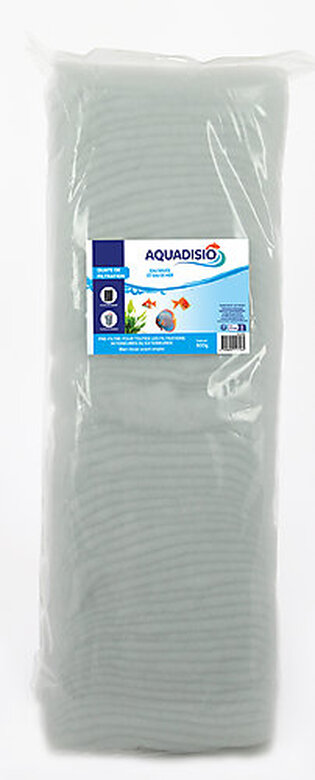 Aquadisio - Ouate Filtrante pour Aquarium - 500g