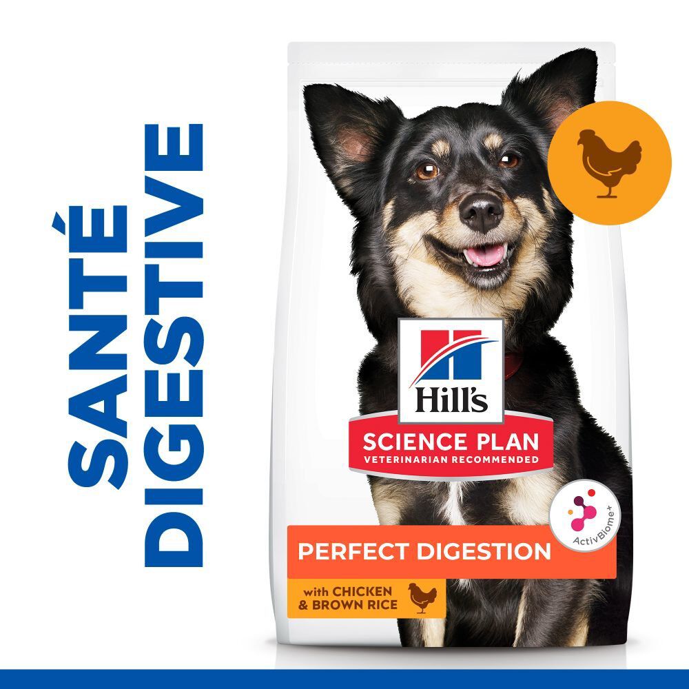 Hill's Science Plan - Perfect Digestion Small & Mini Croquettes Pour Chien  -  1,5kg Image num&eacute;ro 4