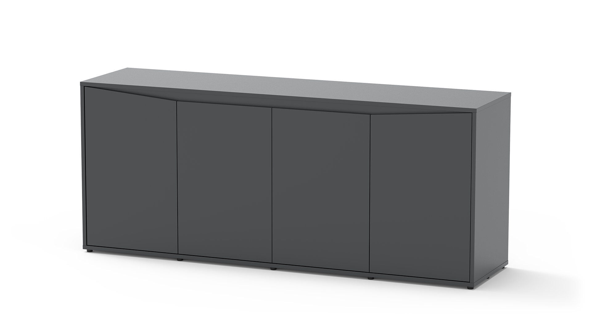 Aquatlantis - Meuble SPLENDID 200 Anthracite pour Aquarium - 200x50x83cm Image num&eacute;ro 1