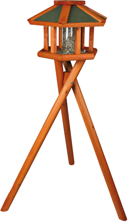 Trixie - Mangeoire Natura avec Pied Bois pour Oiseaux du Ciel - 140cm Image numéro 3 Trixie - Mangeoire Natura avec Pied Bois pour Oiseaux du Ciel - 140cm Image numéro 3