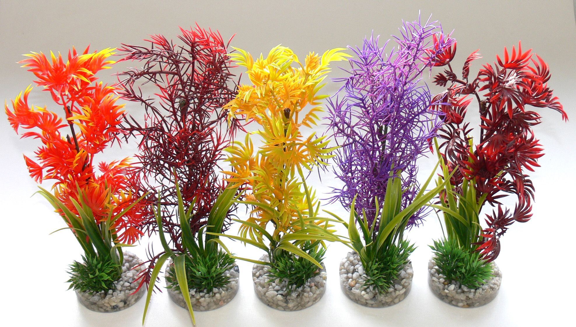 Sydeco - D&eacute;coration Cocktail Plante Medium pour aquarium - 25cm Image num&eacute;ro 1