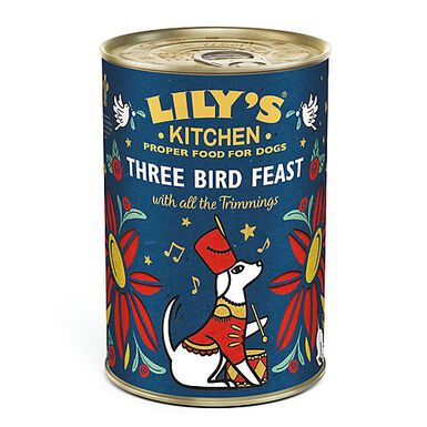Lily's Kitchen - Recette Noël au 3 Volailles pour Chien - 400g