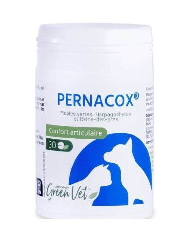 Greenvet - Comprim&eacute;s Pernacox Confort Articulaire pour Chiens et Chats - x30 Image num&eacute;ro 1