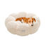 Leeby - Donut Fleur Beige pour Chien - S Indicateur image num&eacute;ro 1
