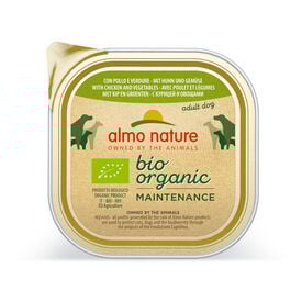 Almo Nature - Pâtée Bio Organic Poulet Et Légumes - 300g