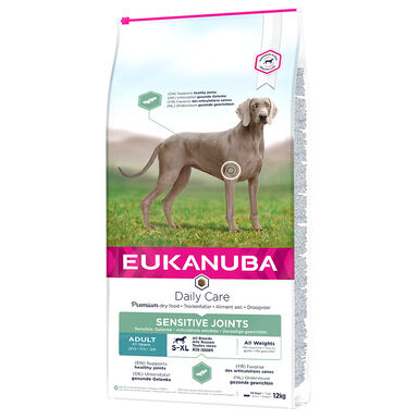 Eukanuba -  Croquettes Daily Care Adulte Articulations Sensibles Pour Toutes Les Races Poulet 12kg